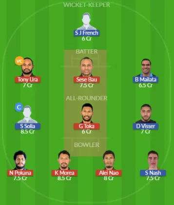 PNG vs SMO SL Team