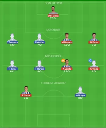 POR vs VIT Dream11 SL Team