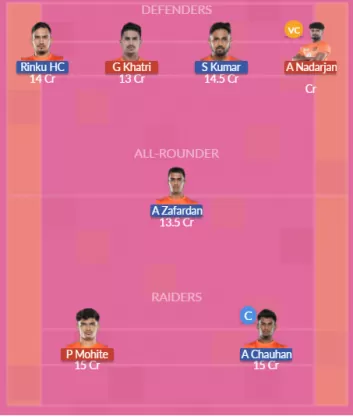 PUN vs MUM SL Team