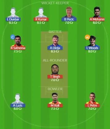 ROM vs SER SL Team