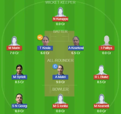 ROM-W vs GRE-W SL Team