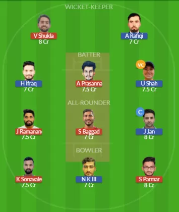 ROS vs RC Dream11 SL Team
