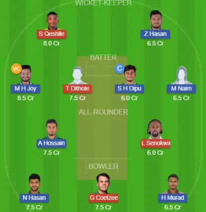 SA-A vs BN-A SL Team