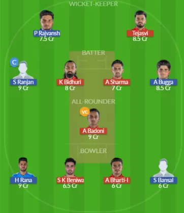 SDS vs NDS SL Team