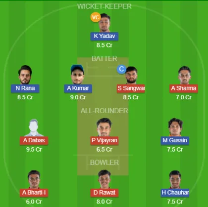 SDS vs WDL SL Team