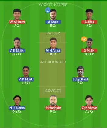 SEL vs PER Dream11 SL Team