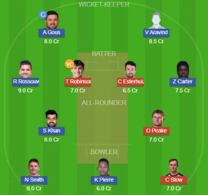SF vs VIP SL Team