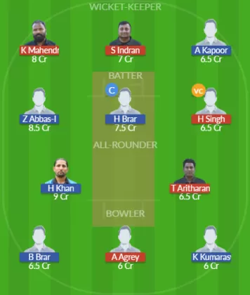 Dream11 SL Team