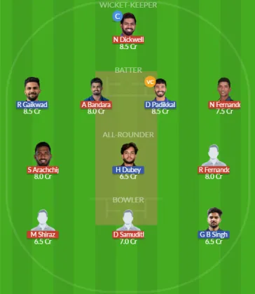 SL-A vs IN-A SL Team
