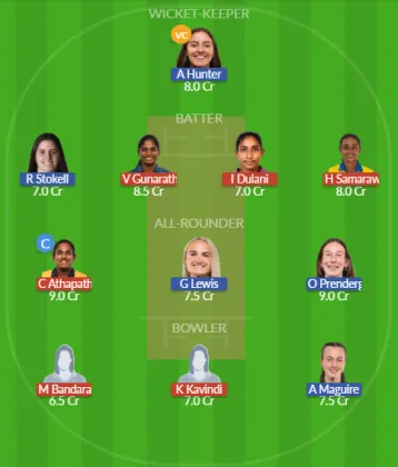 SL-W vs IR-W SL Team