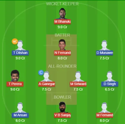SLO vs ASS SL Team
