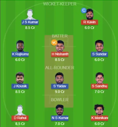 SS vs TGC SL Team