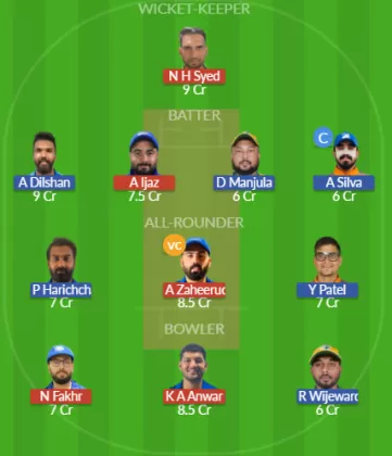 STA vs CECC Dream11 SL Team