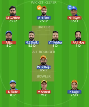 STA vs FEK Dream11 SL Team
