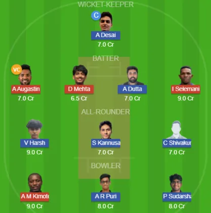 TAN vs SIN SL Team