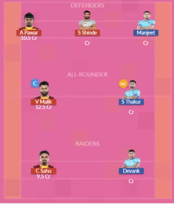 TEL vs BEN SL Team
