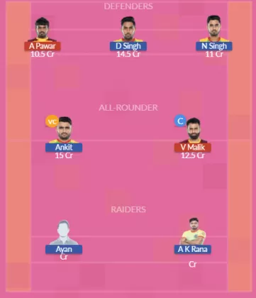 Dream11 SL Team