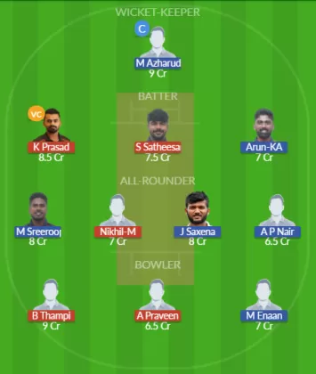 TR vs AP SL Team