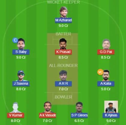 TR vs AP SL Team