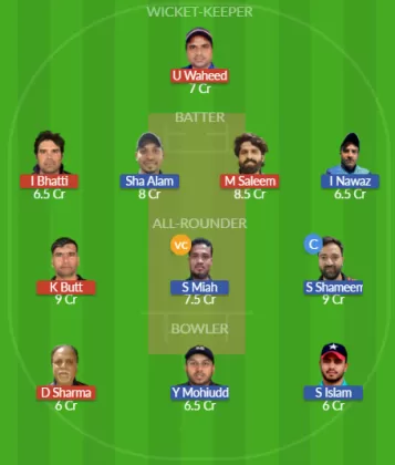 Dream11 SL Team