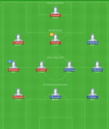 TUN-W vs ALG-W Dream11 SL Team