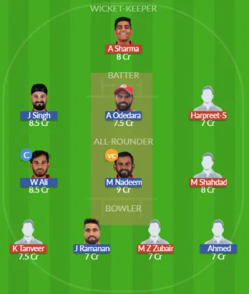 UAE vs OMN SL Team
