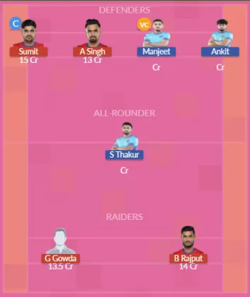 Dream11 SL Team
