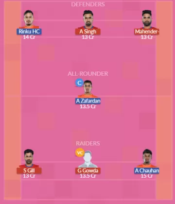 UP vs MUM SL Team