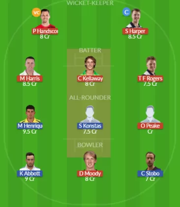 VCT vs NSW SL Team