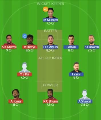 VFB vs SCE Dream11 SL Team