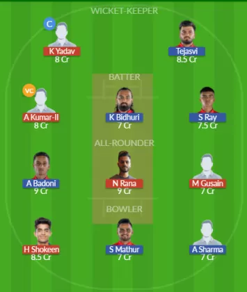Dream11 SL Team