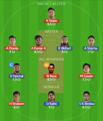WDL vs SDS SL Team