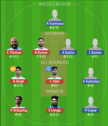 Dream11 SL Team