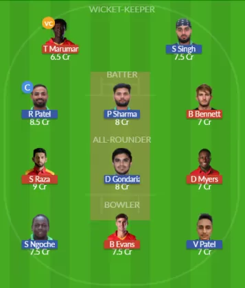 Dream11 SL Team